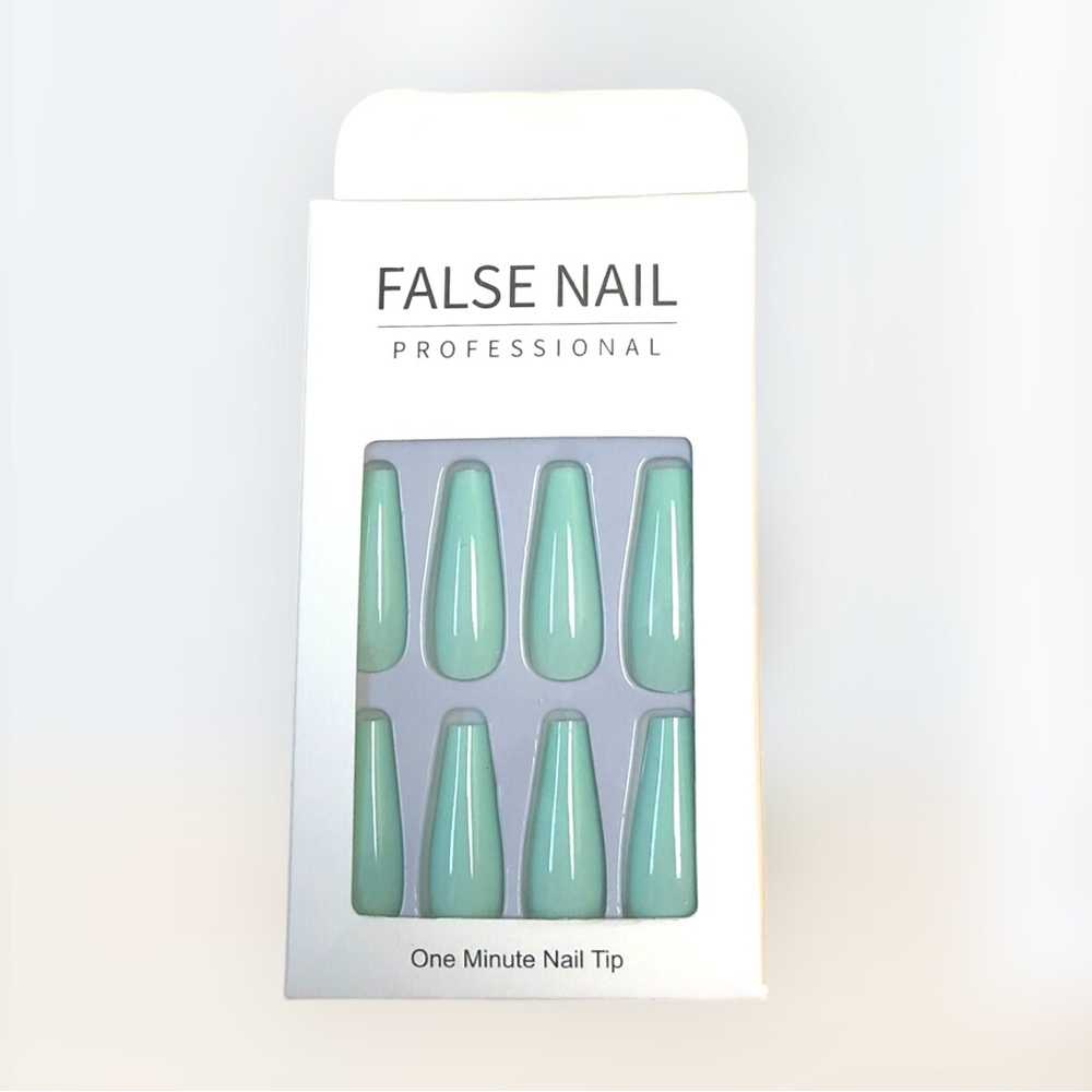 Coffin Press On Nail Dozen